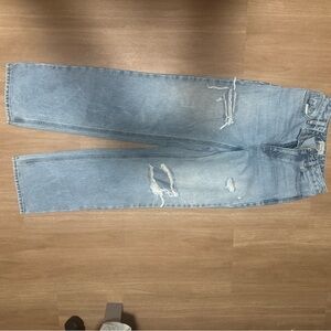 ZARA Light Blue Distressed Jeans